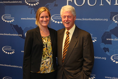 Bill Clinton and me