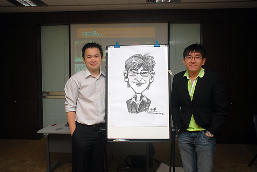 Caricature Workshop for AIA Robinson - Day 5 - 15
