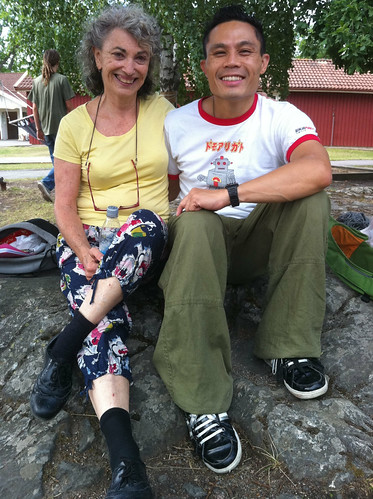 Me with Judy Pritchett in Herrang