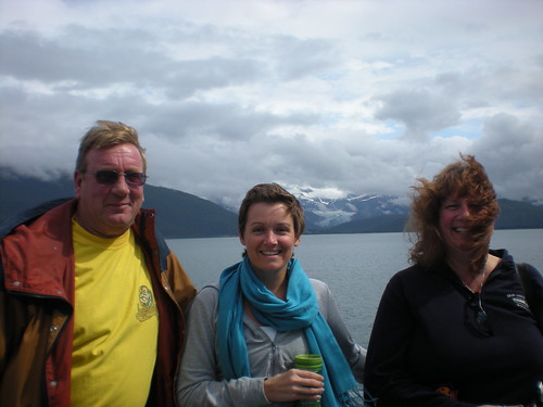 Allen Judy and I on ferry from Skagway