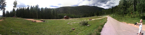 Panoramic photo at Jack's Creek