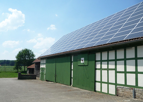 solaranlage Melle bei Osnabrueck picture photo bild