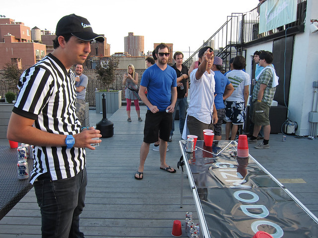 Gawker Media Beer Pong Tournament
