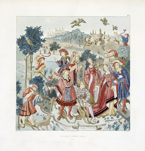 007-Tapiceria del Castillo de Haroué-Les anciennes tapisseries historiées…1838- Achille Jubinal