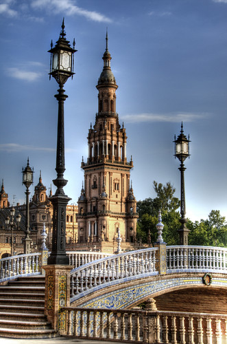 Seville. Plaza de España. Sevilla