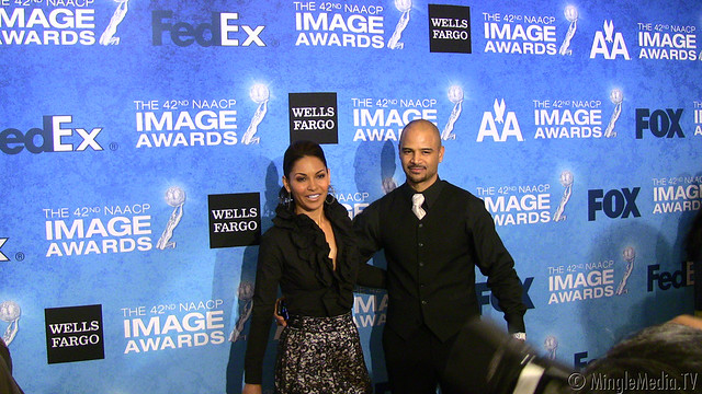 Salli Richardson-Whitfield & Dondre T Whitfield at 42nd NAACP IMAGE AWARDS NOMINEES' LUNCHEON IMG_6629 by MingleMediaTVNetwork
