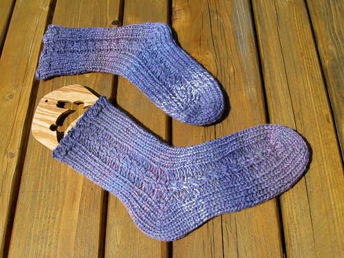Purple Adestan socks