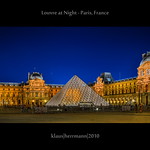Louvre at Night - Paris, France (HDR)
