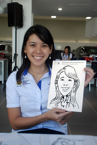 Caricature live sketching for Performance Premium Selection BMW - Day 2 - 16