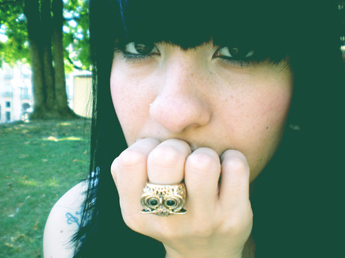 Me and my cute ring