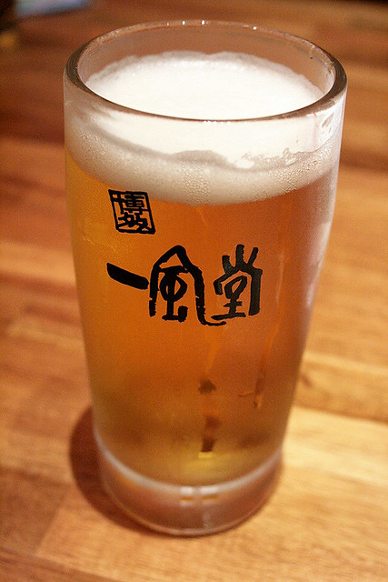 Wash it all down with some fine Sapporo draft beer!