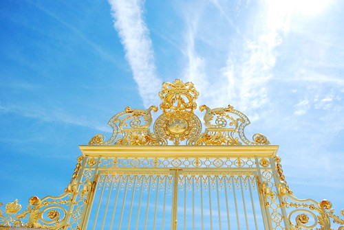 Golden entrance