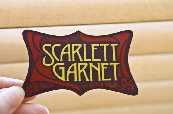 Scarlett Garnet business card