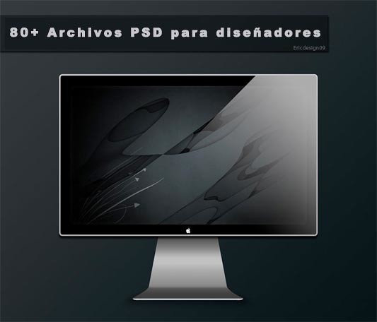 80+ Archivos PSD para diseñadores