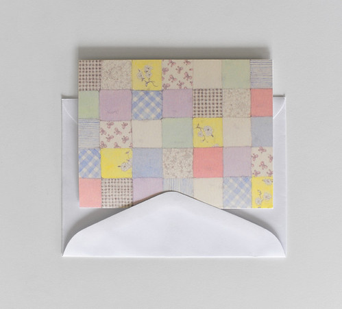 Pretty pastel quilt card