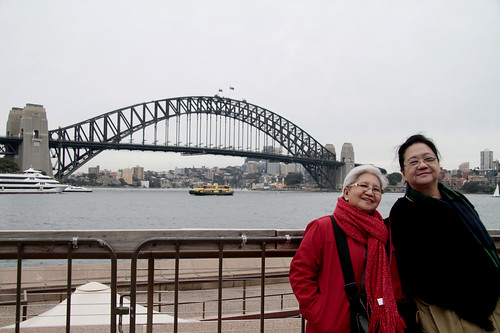 Mom and Tita Beth in Sydney