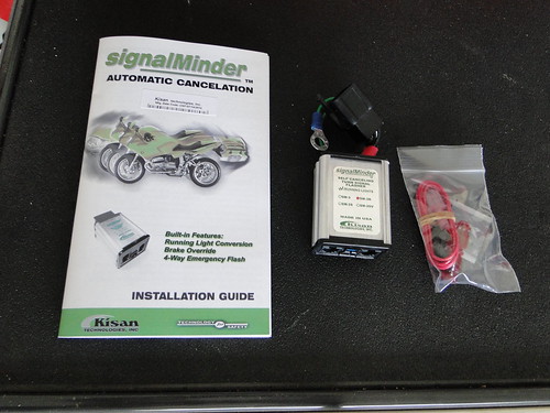 Running & Escort Modes Turn Signal Canceling Motorcycle Relay SM-3 signalMinder by Kisan Programmable 4-Way Flash 