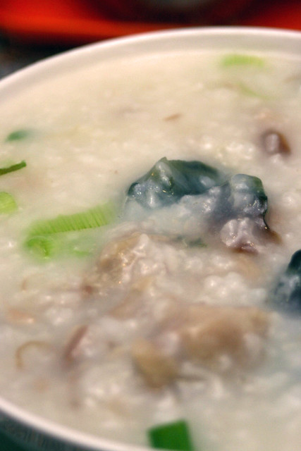 Congee with Lean Meat and Century Egg