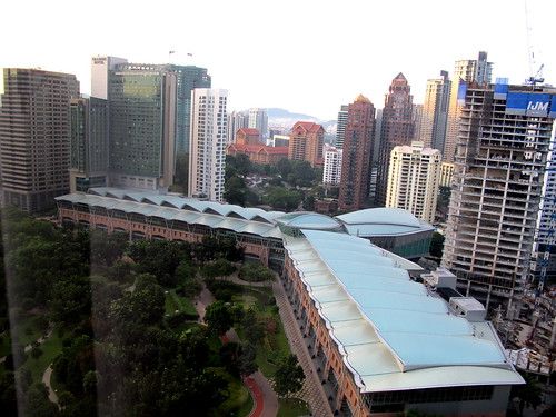 View from the Mandarin Oriental