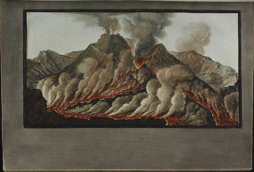 Plate 10, crater of Mt. Vesuvius