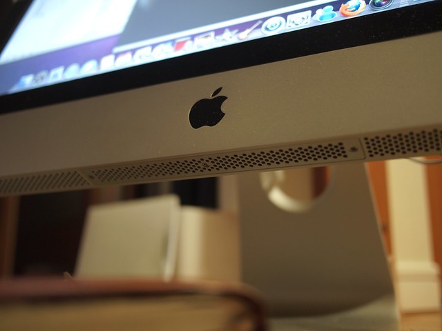 iMac from under