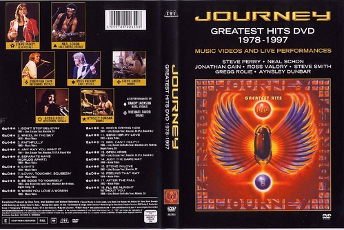 journey greatest hits dvd. Journey - Greatest Hits