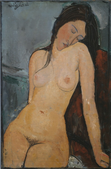 Amadeo Modigliani, Female Nude, 1916