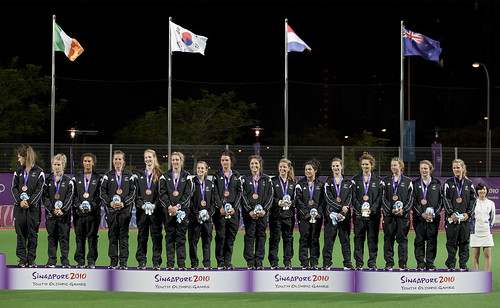 new girls games 2010. New Zealand#39;s girls hockey