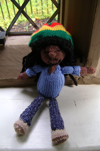 First attempt at a knitted Bob Marley