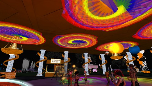 SL7B party in second life