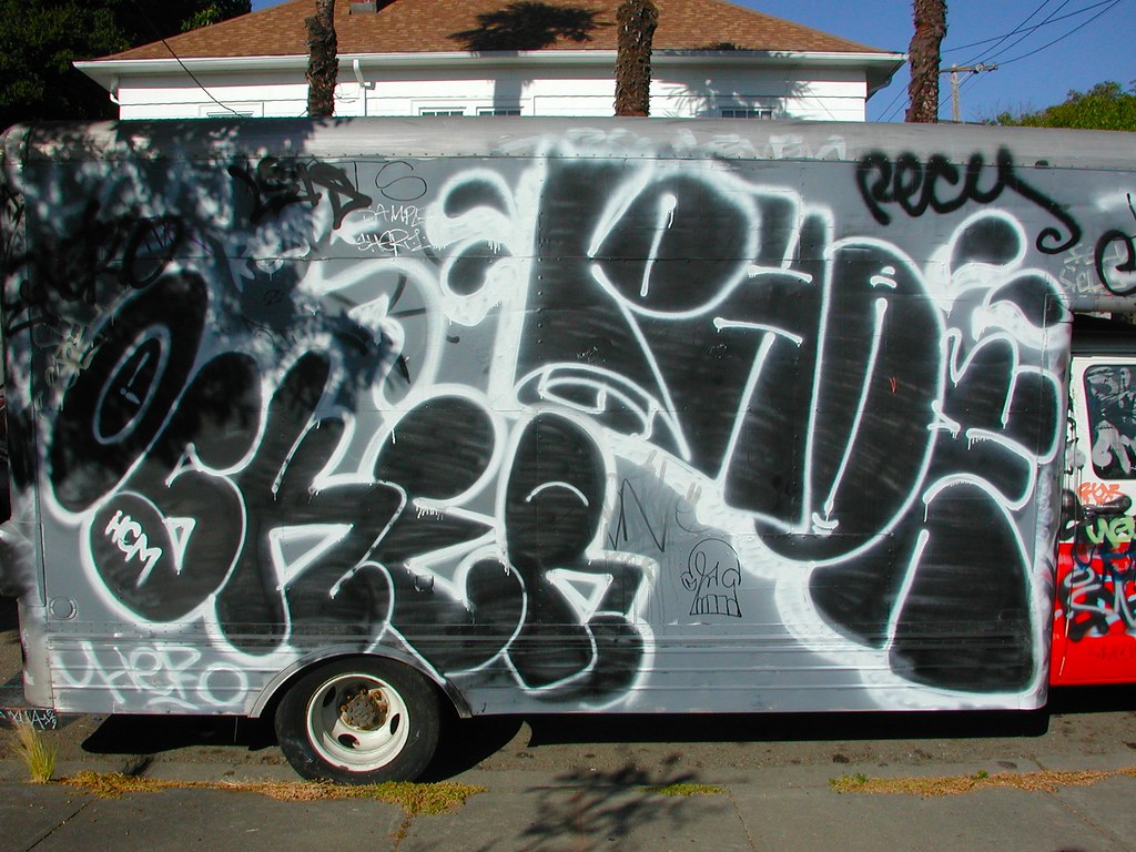 OSKER, PHOE, Graffiti, Berkeley, Street Art