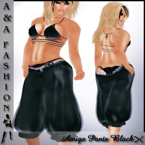 A&A Fashion Amiga Pants Black