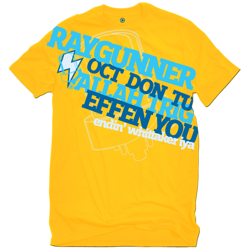 Raygunner T-Shirt Front