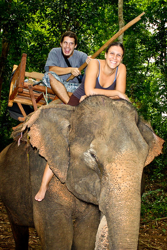 Laura Y Sergio en Elefante!