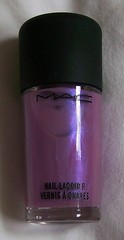 MAC Varicose Violet lacquer Dame Edna collection