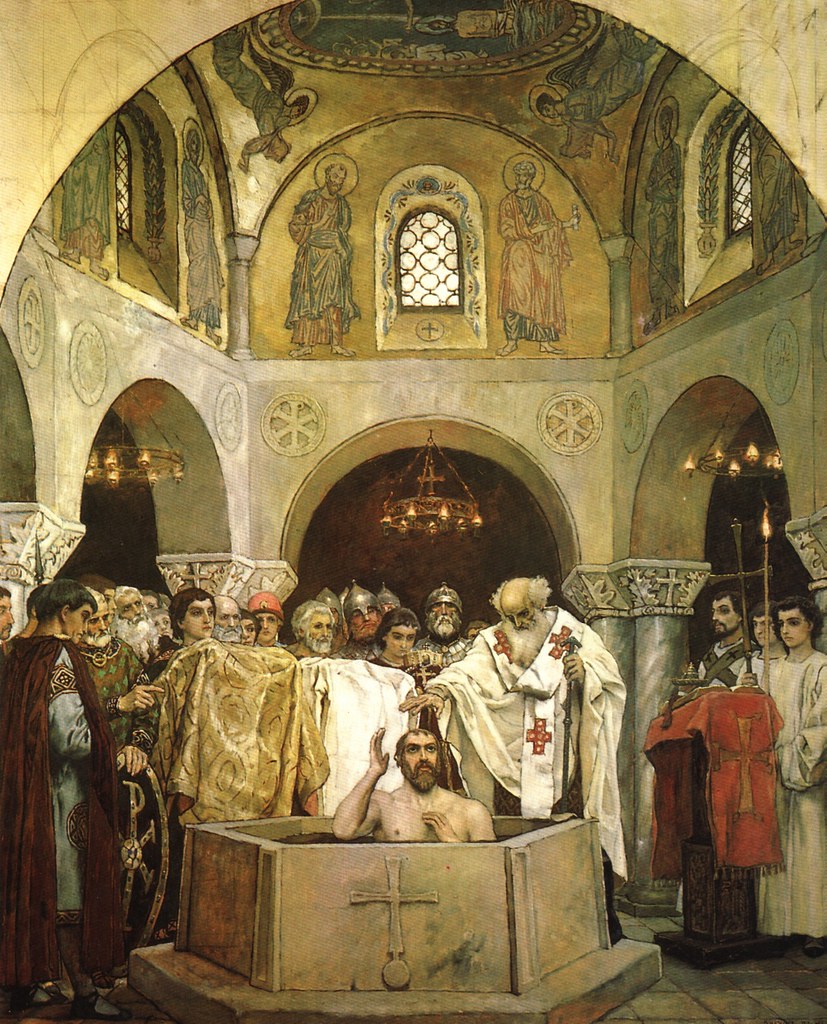 : Wladimir der Heilige, Taufe am 28. Juli 988