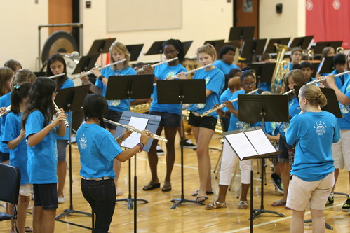 7/23/10 - Band camp flute ensemble
