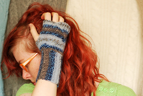 Swerve fingerless mitts!