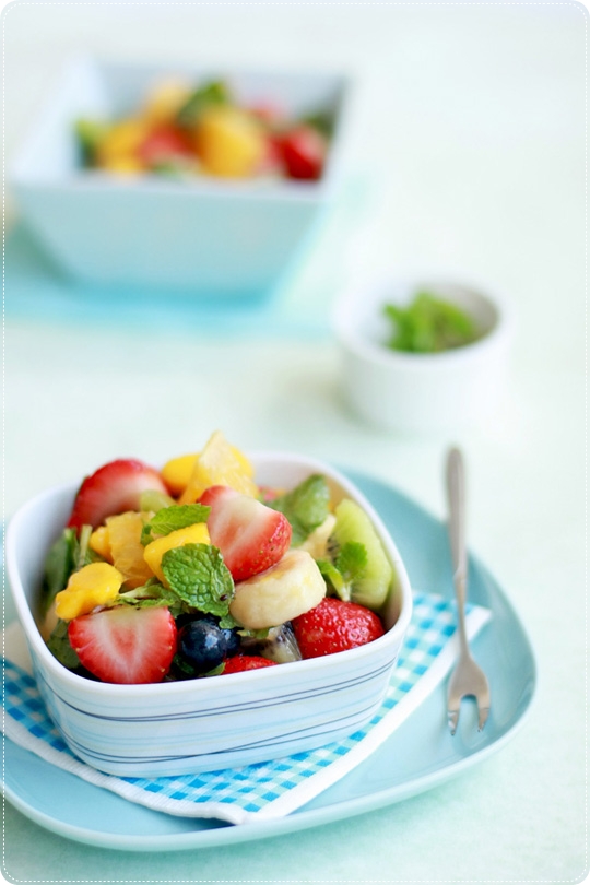 Fruit Salad With Mint &amp; Grand Marnier