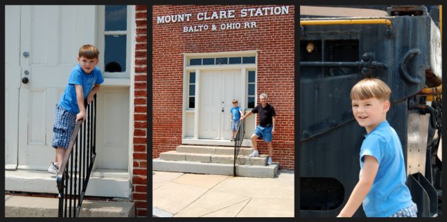 Mount Clare Station collage