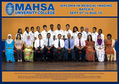 Class of 2010 Batch 8 MAHSA university college