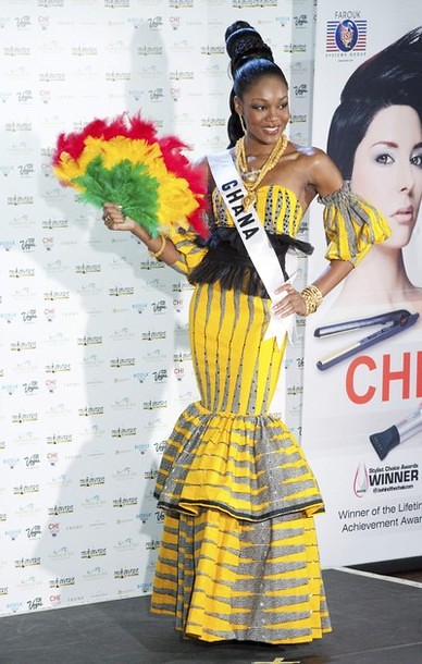 National Costume of Miss Ghana