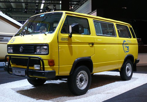 VW T3 4WD synchro yellow vl 1989 a photo on Flickriver