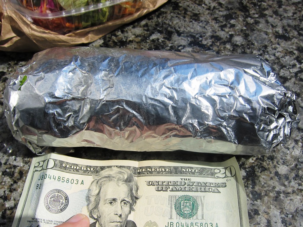 Burrito Size Compare