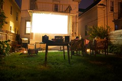Backyard Movie Theatre