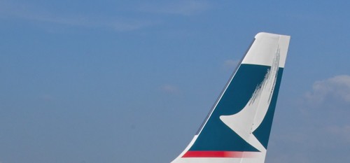 A330 Cathay Pacific tail