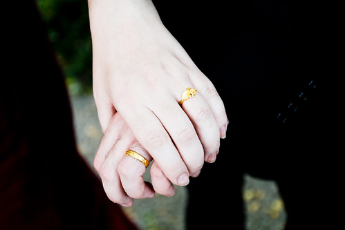 24k wedding rings