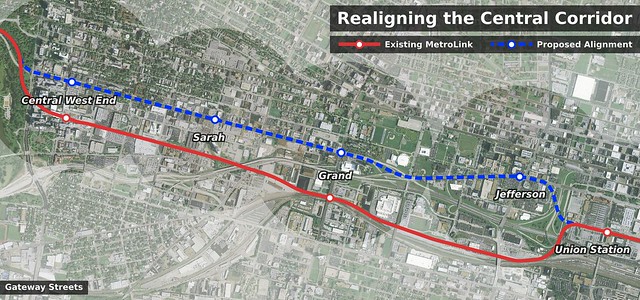 Realigning the Central Corridor