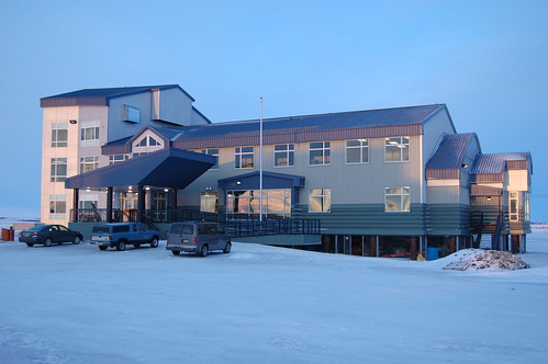 Yuut Elitnaurviat-People's Learning Center Building in Bethel, Alaska. 