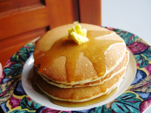 My trial of making pancake